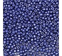 Bala&Fillic perles de rocaille 3mm Perle Dark Bleu couleur, 3600pcs/100Grammes,8/0 perles de verre pour la fabrication de bracelets, colliers et boucles d'oreilles (Perle Dark Bleu)