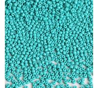 Bala&Fillic perles de rocaille 3mm Turquoise Vert couleur, 3600pcs/100Grammes,8/0 perles de verre pour fabrication de bracelets, colliers et boucles d'oreilles (Turquoise Vert)