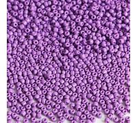 Bala&Fillic perles de rocaille 3mm Violet couleur, 3600pcs/100Grammes,8/0 perles de verre pour la fabrication de bracelets, colliers et boucles d'oreilles (Violet)
