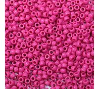 Bala&Fillic Perles Pony roses de 6 x 9 mm avec surface lisse pour la fabrication de bracelets (rose)