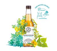 Bala21 Probiodrink Kombucha aux herbes amères avec probiotiques 330 ml