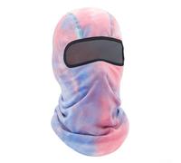 Balac Masque de ski léger pour cyclisme avec protection UV coupe-vent et capuche intégrale Unisexe Rose clair