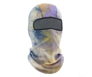 Balac Masque de ski léger pour cyclisme, protection UV, coupe-vent, capuche intégrale unisexe (jaune clair)
