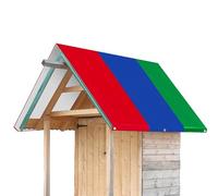 -Balachiner Set Cover, - - Toit De Terrain De Jeu Imperméable - 132x226cm / 51.97x88.98 Pouces Tarp Playhouse, Accessoires De Découverte De Jardin Pour La Maiso