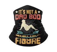 Balaclava Ce n'est Pas Un Papa BOD, C'est Une Figure Paternelle Écharpe Durable Couvre-Chef Multi-Usage Cache Cou pour Cyclisme Randonnée Adulte 25X50CM