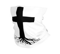 Balaclava Christianisme Écharpe Antidérapant Couvre-Chef Durable Cache Cou pour Adulte Cyclisme Jogging 25X50Cm