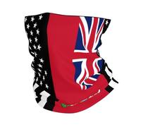 Balaclava Drapeau Américain Et Drapeau du Cameroun Élastique Écharpe Tube Séchage Rapide Protection du Visage pour Jogging Toutes Saisons Bike