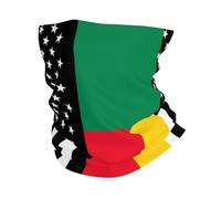 Balaclava Drapeau Américain Et Drapeau du Cameroun Multi-Usage Bandana Anti-Solaire Bandeaux pour Yoga Ski Toutes Saisons