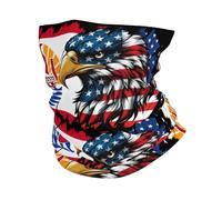 Balaclava Drapeau De des Polynésiens D'Amérique Et De Polynésie Française Couvre-Chef Multifonction Cache Cou Respirant Écharpe pour Randonnée Jogging Cyclisme 25X50Cm