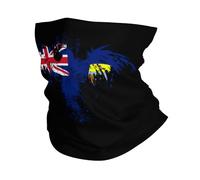 Balaclava Drapeau De L'Eagle De L'Île De Sainte-Hélène Étanche À La Poussière Écharpe Demi-Visage Anti-Solaire Protection du Visage pour Ski Cyclisme Extérieur