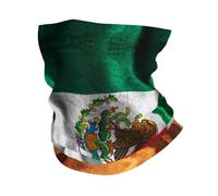 Balaclava Drapeau du Mexique Drapeau De L'Irlande Cache Cou Multifonction Couvre-Chef Respirant Écharpe pour Cyclisme Homme Femme Course À Pied 25X50CM