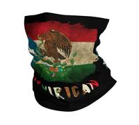 Balaclava Mexicain Écharpe Durable Couvre-Chef Multifonction Cache Cou pour Course À Pied Randonnée Cyclisme 25X50CM
