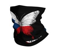 Balaclava Papillon Drapeau De La France Multi-Usage Écharpe Unisexe Bandana pour Motorcycle Yoga Escalade