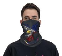 Balaclava Philippines Philippinese Filipinos Flag Eagle White Écharpe Respirant Couvre-Chef Durable Cache Cou pour Cyclisme Randonnée Homme Femme 25X50CM