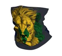 Balaclava Saint Vincent and The Grenadines Flag Lion Écharpe Respirant Couvre-Chef Anti-UV Cache Cou pour Cyclisme Randonnée Homme Femme 25X50CM