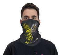 Balaclava Vatican The Vatican Flag Eagle White Écharpe Multifonction Couvre-Chef Anti-UV Cache Cou pour Cyclisme Randonnée Homme Femme 25X50CM