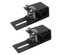 Balacoo 1 Paire Support de Montage LED Robuste pour Barre Lumineuse Clip Fixe Acier Accessoires Voiture Compatible pour SUV et Rack de Chargement