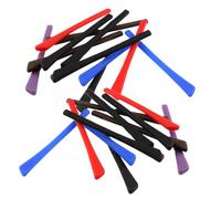 Balacoo 10 Paires Manchon en Silicone Antidérapant pour Lunettes, Protège-lunettes Confortable et Extensible, pour Camping et Usage Quotidien, de Manchons de Jambe