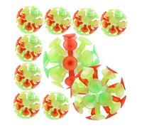 Balacoo 10 pièces Balles Ventouse pour Garçon Fille Créatif Adhésif Balle Rebondissante Luminescente Interaction Parent Garçon Fille Cadeau Anniversaire