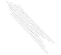 Balacoo 10 Pièces Barres de Reliure Plastique Transparent pour Dossiers Scolaires et Bureau Modèle Goutte D'eau avec Barre Coulissante Lot D'unités pour Rapports, Travaux et Archives