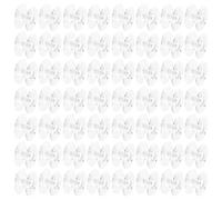 Balacoo 100pièces Lot de Canettes Vides Transparentes Abs pour Machine à Coudre Compatible avec Brother Singer Bobines Remplaçables Légères et Compactes pour Couture et Broderie