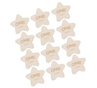 Balacoo 12 pièces Cartes Garçon Fille Double Face Accessoires Naissance Étoile pour Photos Mensuelles Disques Commémoratifs pour Nouveaux et Parents