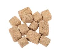 Balacoo 12 pièces Miniature Hayrick Straw Bale Ornament Set Mini Haystack Bales Decor with Assorted Shapes for Home and Farmhouse Autumn Display