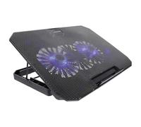 Balacoo 1pièce Refroidisseur pour Ordinateur Portable avec Double Dissipation Thermique Support Niveaux Ventilateur USB Silencieux pour PC Portable Gaming