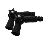 Balacoo 2 pièces Adaptateur Angle pour Manche de Balai Embout Standard Extension de Poteau pour Outils de Nettoyage Prolongateur pour Fenêtres et Plafonds