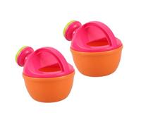 Balacoo 2 pièces Arrosoirs pour Garçon Fille Jouets Eau Plastique Outils de Jardinage Bain pour Tout Petits Jouets Interactifs pour Plage et Baignade Rose Petit Modèle Rond