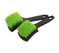 Balacoo 2 Pièces Brosse de Nettoyage pour Seau D'eau à Poils Rigides | Poignée Plastique Ergonomique, Tête à Angles Droits, pour Auge et Seaux de Cheval en Ranch