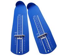 Balacoo 2 Pièces Mesureur de Pied, Jauge de Pied en Plastique Bleu, Échelle Claire, Mesure Précise Pointure, Léger et Portable, pour Magasins de Chaussures et Usage Domestique, Femmes
