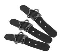 Balacoo 3 Pièces Bouton à Bascule en Métal Étoile pour Manteau, Pull, | Fermoir Décoratif à Coudre, Noir, Style Raffiné, Touche Unique, pour Vêtements et Accessoires