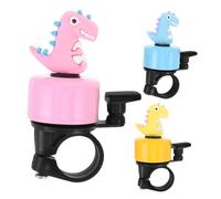 Balacoo 3 pièces Cloche Garçon Fille avec Design Dinosaure Cartoon et Puissant Compatible Vélos Trottinettes et Accessoires pour Filles et Garçons