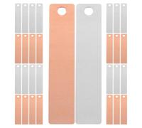 Balacoo 30 Paires de Feuilles de Cuivre et Bandes pour Électroplacage, Haute Stabilité et Sécurité, Réutilisables, pour Étudiants et Chercheurs en Projets Électroniques et Activités DIY