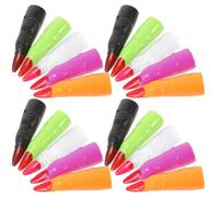 Balacoo 30 Pièces Doigts de Sorcière Farceurs en Plastique Coloré pour Halloween, Accessoires Confortables et Visibles, pour Fêtes Costumées et Soirées Masquées