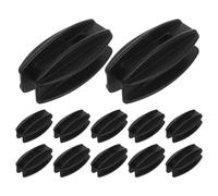 Balacoo 30 Pièces Isolateur de Clôture Électrique Noir en Plastique pour
