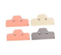 Balacoo 4 pièces Clips de Fixation pour Cadre de Broderie et Peinture Diamant Lot de Clips Réutilisables Plastique Robuste Protection Poussière pour Sacs Alimentaires et Projets de