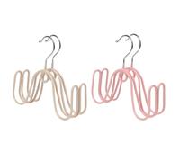Balacoo 4 Pièces Rangement à Chaussures à 2 Crochets en Acier Inoxydable | Séchage Goutte à Goutte, Surface Polie et Arrondie, Clips Latéraux, pour Étudiants et Locataires