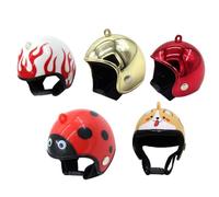 Balacoo 5 Casques de Poule Amusants en Plastique Léger et Résistant pour Protection, Design Créatif et Pratique, pour Accessoires de Poules et Volaille