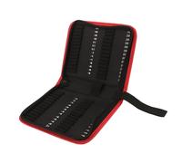 Balacoo 55 pièces Petit Rangement Embouts Outils Toile Oxford avec pour Organisateur Compact pour Bricoleurs et
