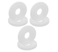 Balacoo 6 Pièces Disques Parfumés de Rechange pour Sèche-Serviettes, Aromathérapie Solide, Plastique Blanc Circulaire, Facile à Entretenir, pour Spa et Maison