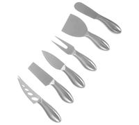 Balacoo 6pièces Coupe fromage Acier Inoxydable Cuisine Ergonomique pour Trancher Fromage Raclette et à Main
