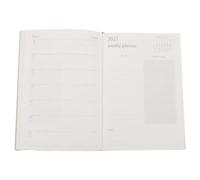 Balacoo Agenda 2027 A5 pour Gestion du Papier Marron, Organisation Flexible pour Bureau et École, Expérience D'écriture Fluide et Style Minimaliste Moderne