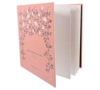 Balacoo Album D'art de Fleurs Pressées en Papier Rose 25 Pages pour Conservation Longue Durée et Collection de Spécimens Végétaux pour Herbier DIY