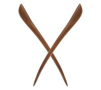 Balacoo Baguettes à Cheveux Accessoires Cheveux Fixation Stable et Élégante 2pcs en Bois Vintage pour Femmes pour Occasions Formelles et Décontractées