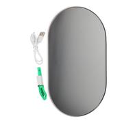 Balacoo Balance Numérique Mini, Mini Balance Électronique, Pèse-personne Portable pour Poids Corporel, Verre Trempé et Plastique, Noir, Usage Familial et Chambre D’élève, Garçon et Filles