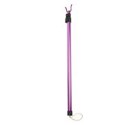 Balacoo Barre de Traction en Alliage pour Séchage Intérieur, Perche Télescopique Extensible, Tringle à Vêtements Polyvalente pour Placard et Dressing Violet