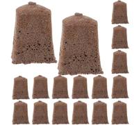 Balacoo Bloc de Culture Hydroponique 40 Pièces en Coton Bio-Carbone Respirant et Hydratant pour Accélérer la Croissance des Plants de Fleurs et Plantes