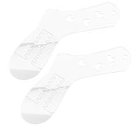 Balacoo Bloqueurs de Chaussettes pour Tricoter Lot de 2 Forme Réglable en Acrylique Facile à Stocker pour et Présents aux Amateurs de Tricot